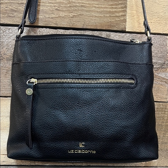 Liz Claiborne Black Crossbody Bag - Picture 3 of 16